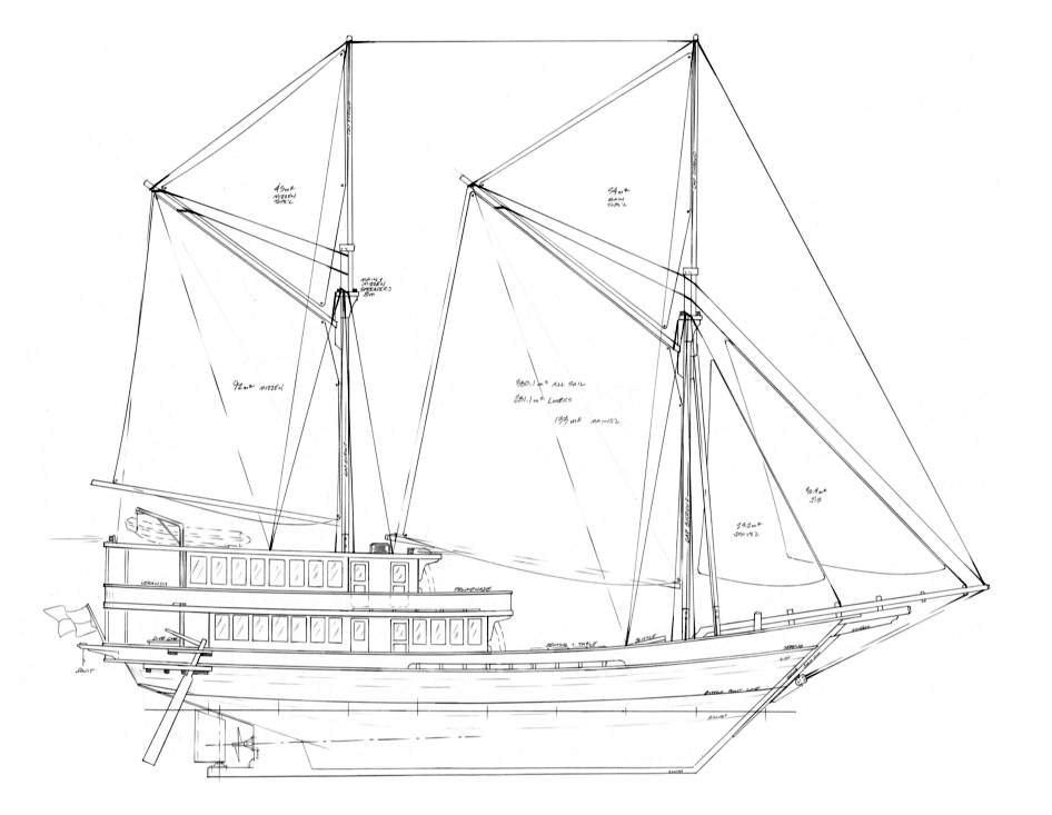 Yacht Drawing