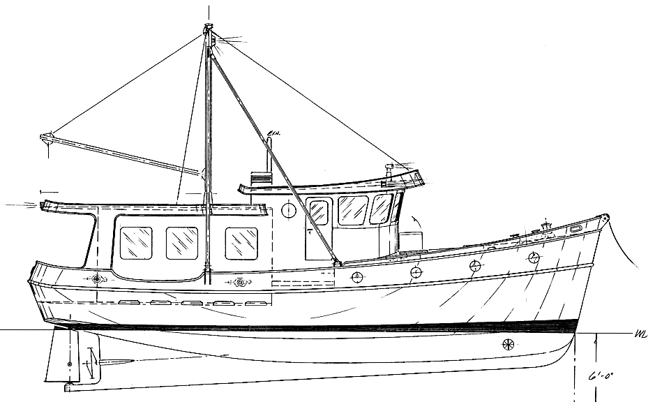 Trawler Yacht Plans