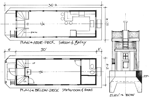 Houseboat Plans | DIY Boat Plans to Construct a House Boat