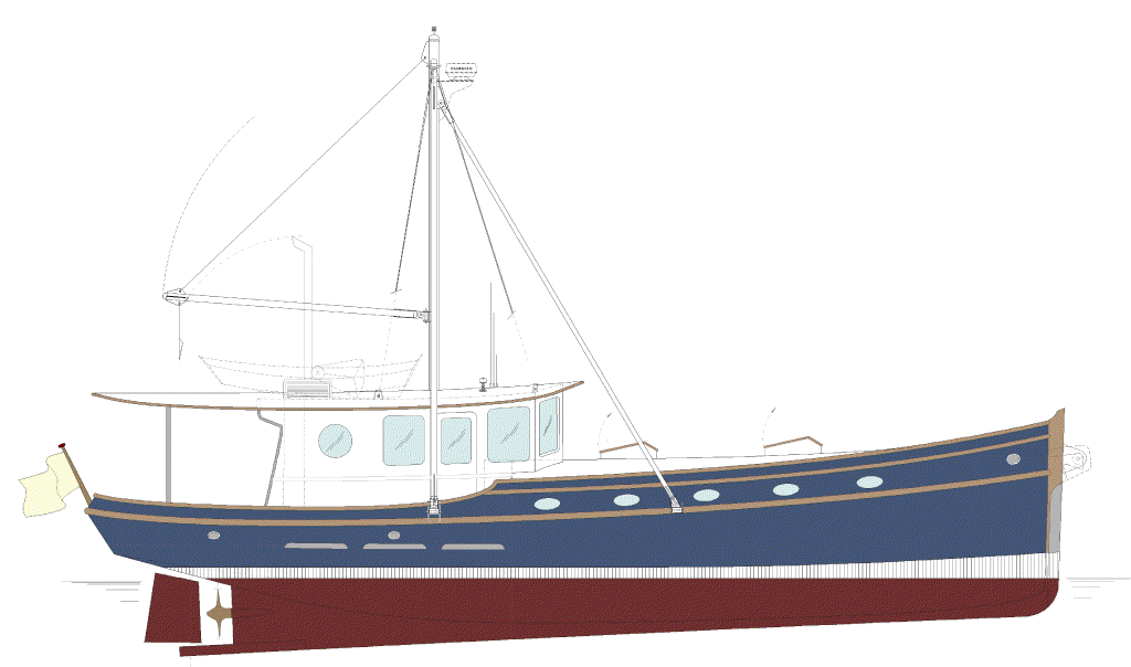 Classic Sailboat Drawings