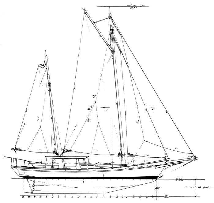 56' Aluminum Motor Sailing Ketch SHIRAZ