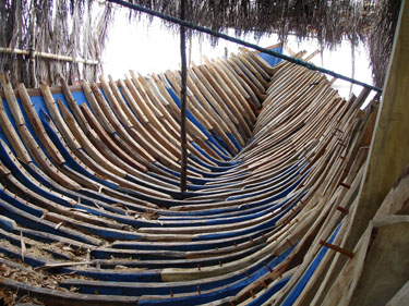 Boat Framing in Tanah Biru
