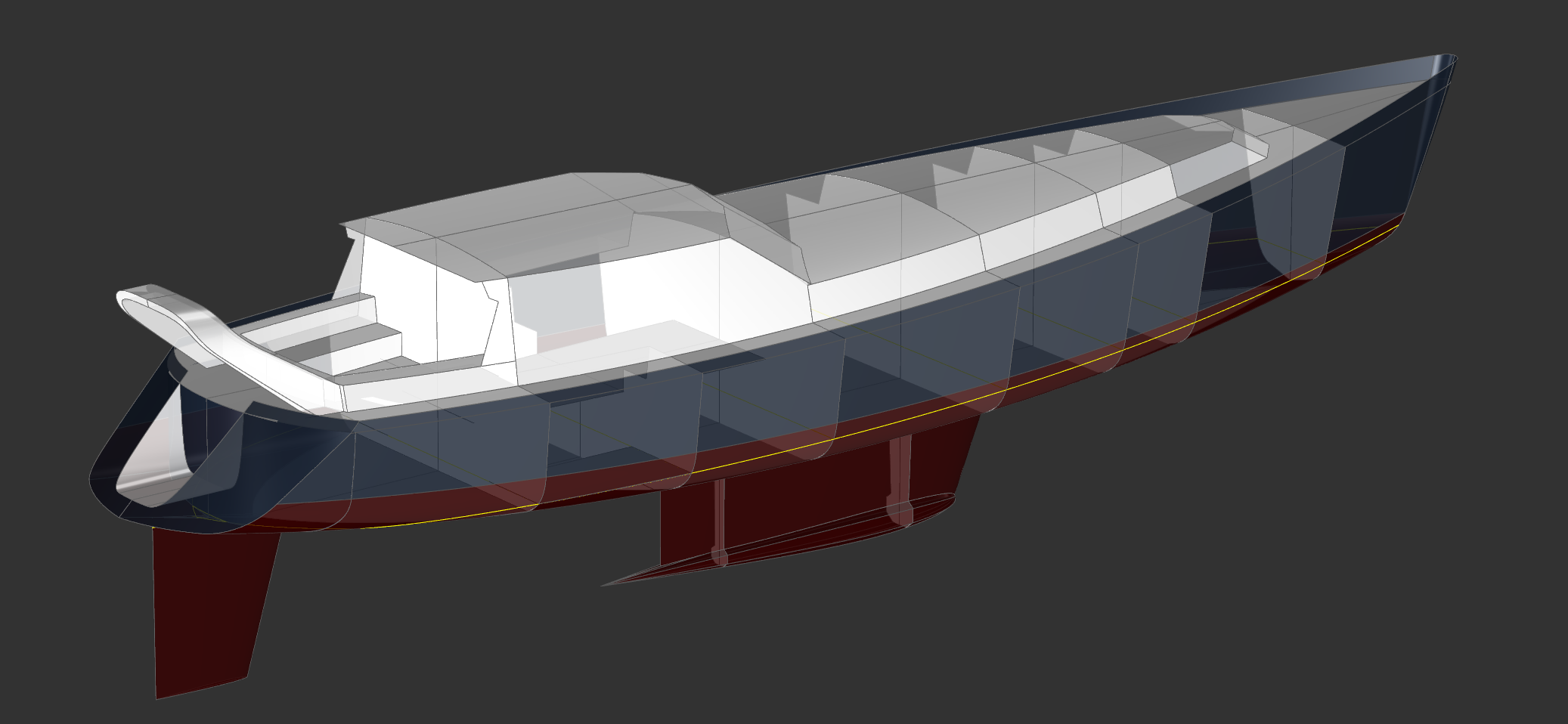 65' Fast Aluminum Ketch - Kasten Marine Design